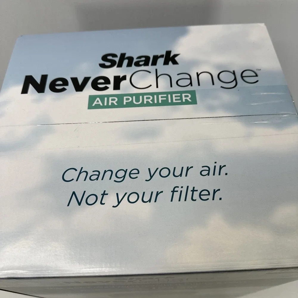 Shark NeverChange Air Purifier, 5-Year HEPA Filter Life, 650-sq Ft - Black NIB